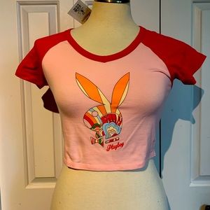 HOST PICK!!!!!NWT PLAYBOY CROP TOP